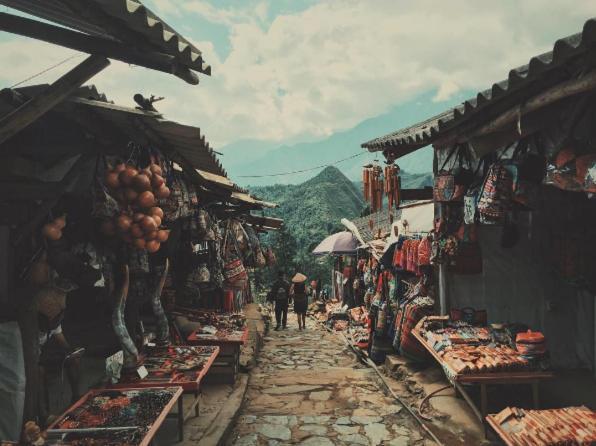 Hotel Khach San Sapa Ngay Nay Exterior foto